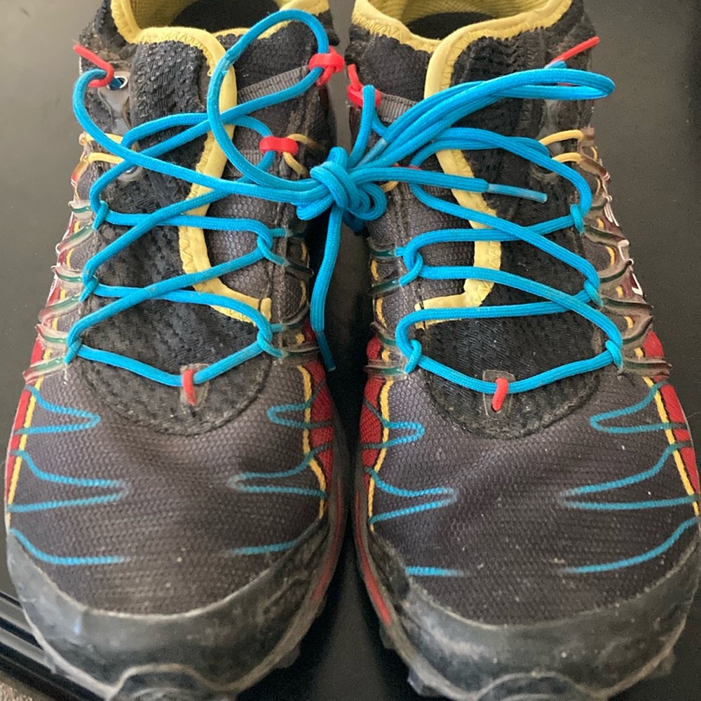 La Sportiva Trail Running Shoes - grey and Green